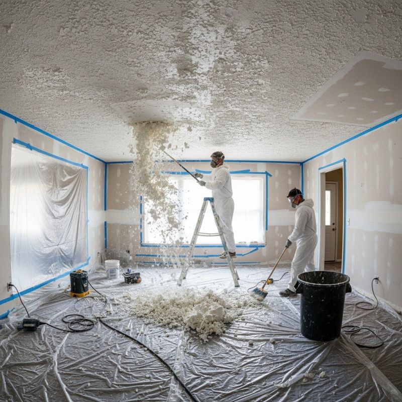 Contact About Popcorn Ceiling Removal